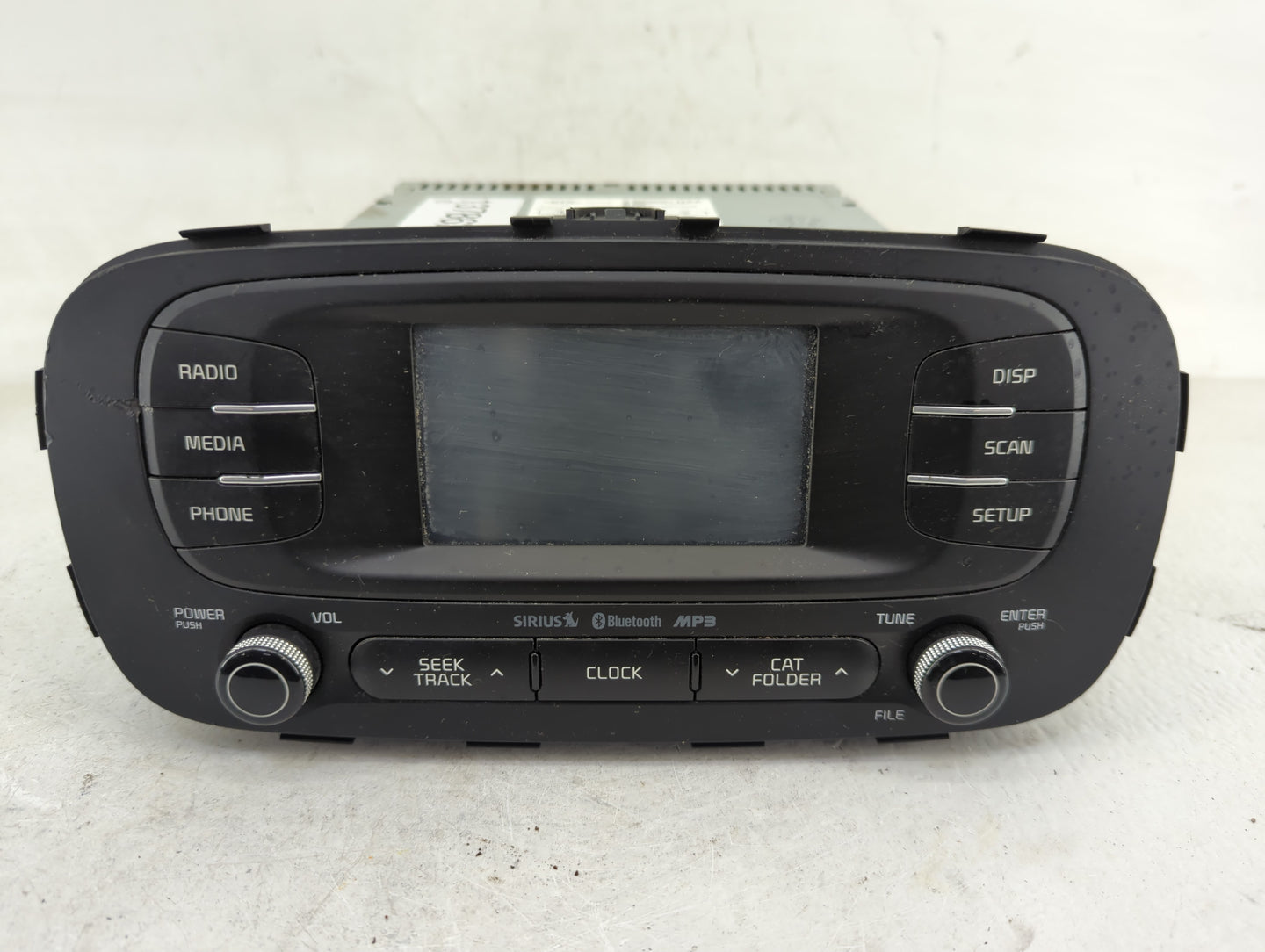 2014-2016 Kia Soul Radio AM FM Cd Player Receiver Replacement P/N:96180-B2200CA Fits Fits 2014 2015 2016 OEM Used Auto Parts