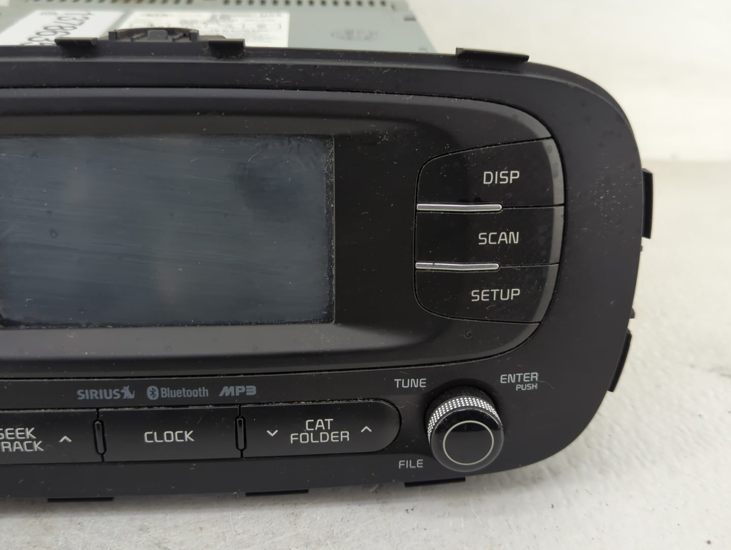 2014-2016 Kia Soul Radio AM FM Cd Player Receiver Replacement P/N:96180-B2200CA Fits Fits 2014 2015 2016 OEM Used Auto Parts