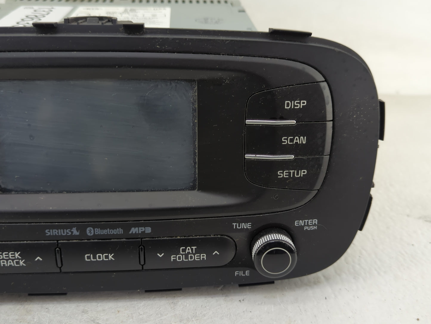 2014-2016 Kia Soul Radio AM FM Cd Player Receiver Replacement P/N:96180-B2200CA Fits Fits 2014 2015 2016 OEM Used Auto Parts