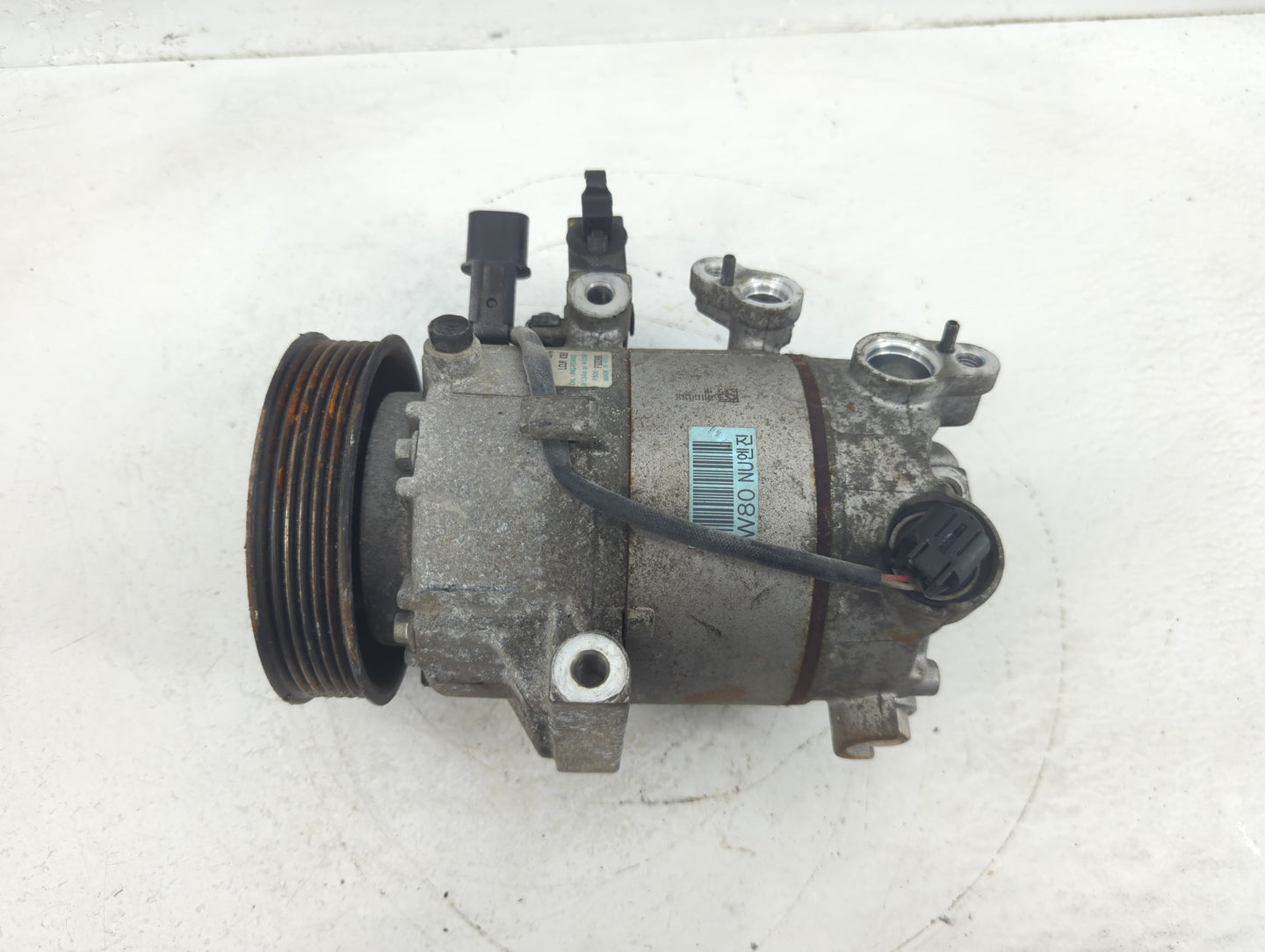 2014-2019 Kia Soul Air Conditioning A/c Ac Compressor Oem - Oemusedautoparts1.com
