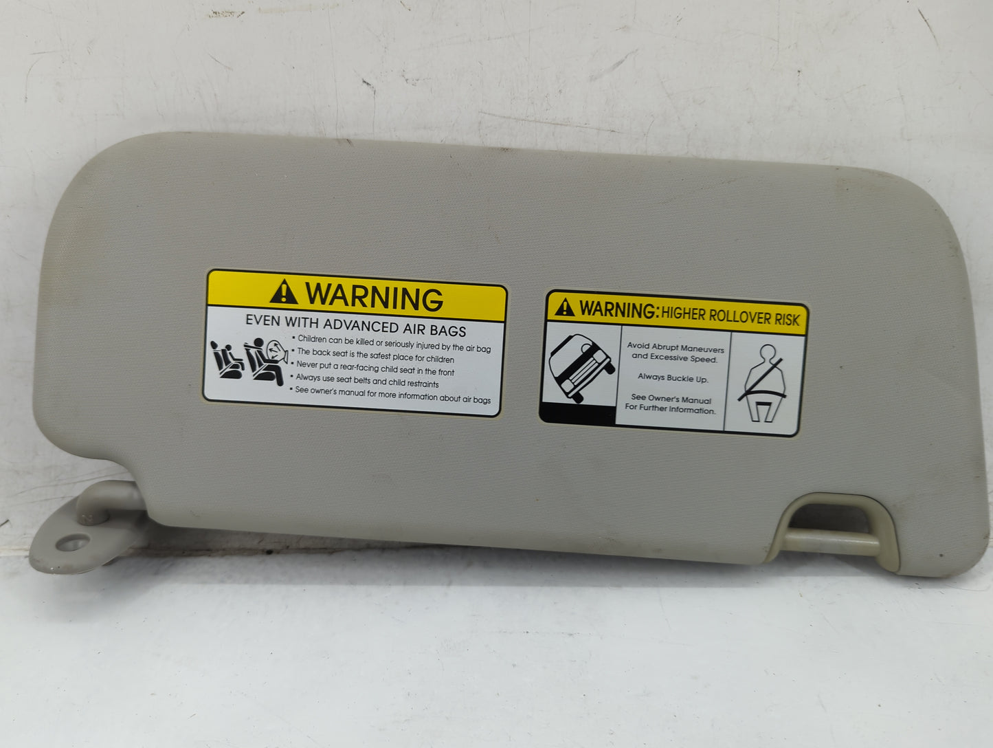 2014-2019 Kia Soul Sun Visor Shade Replacement Driver Left Mirror Fits Fits 2014 2015 2016 2017 2018 2019 OEM Used Auto Part