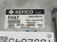 2016 Kia Soul PCM Engine Control Computer ECU ECM PCU OEM P/N:39133-2EHA7 Fits OEM Used Auto Parts - Oemusedautoparts1.com