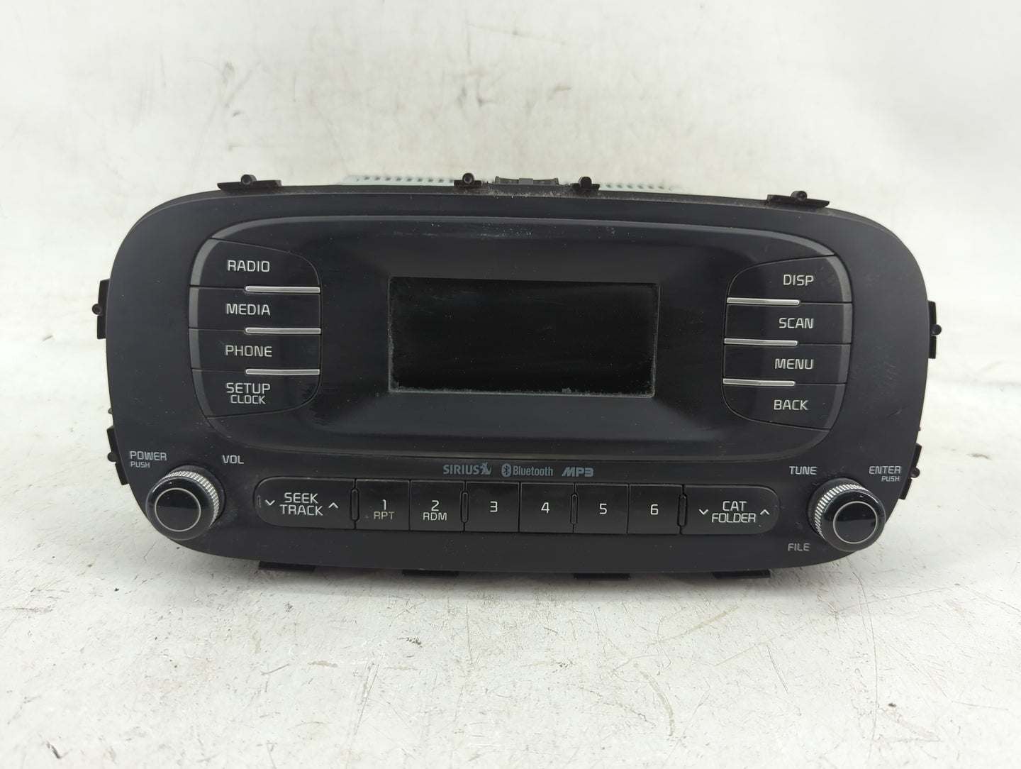2016 Kia Soul Radio AM FM Cd Player Receiver Replacement P/N:96170-B2090CA Fits OEM Used Auto Parts - Oemusedautoparts1.com