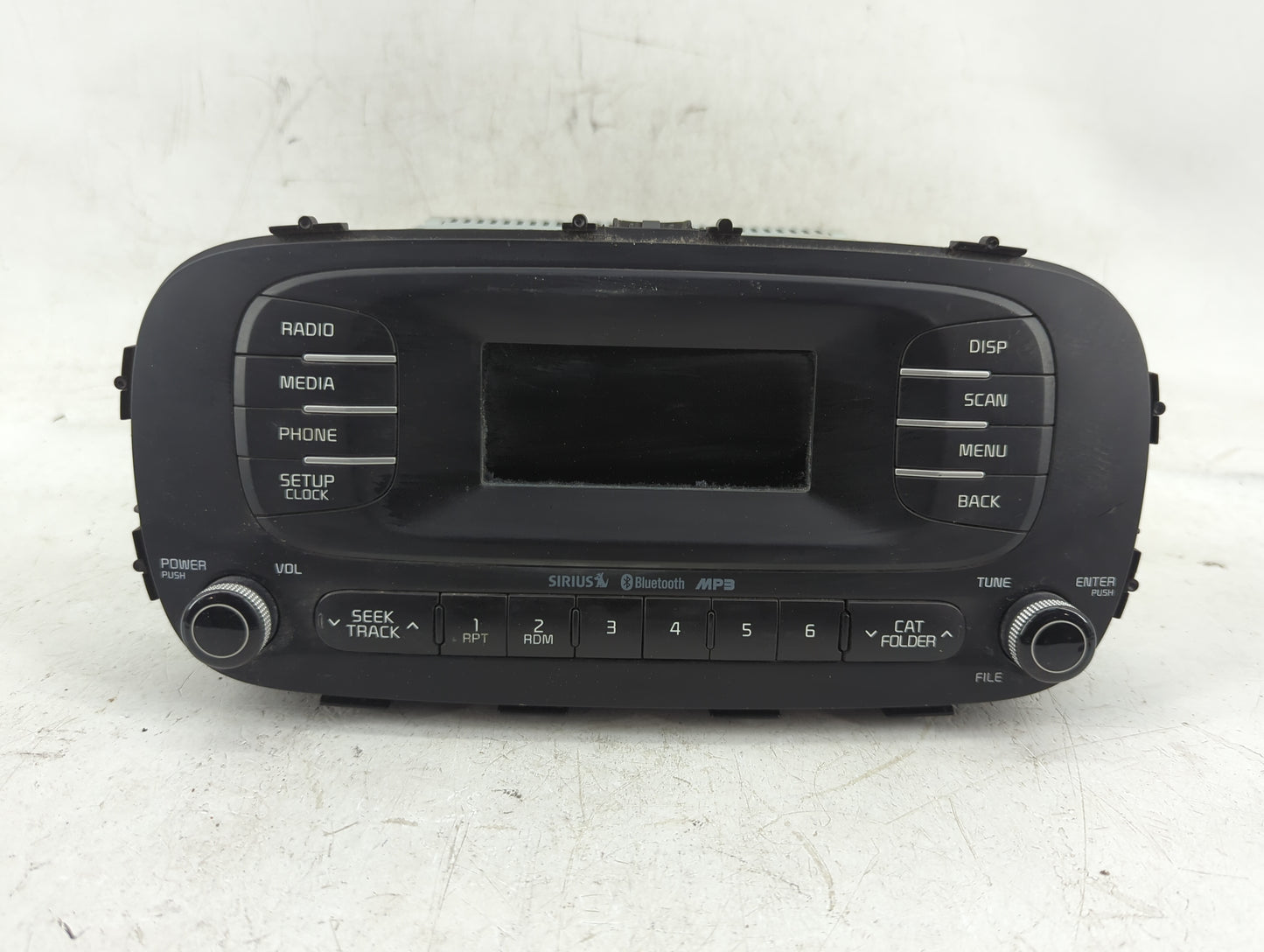 2016 Kia Soul Radio AM FM Cd Player Receiver Replacement P/N:96170-B2090CA Fits OEM Used Auto Parts - Oemusedautoparts1.com