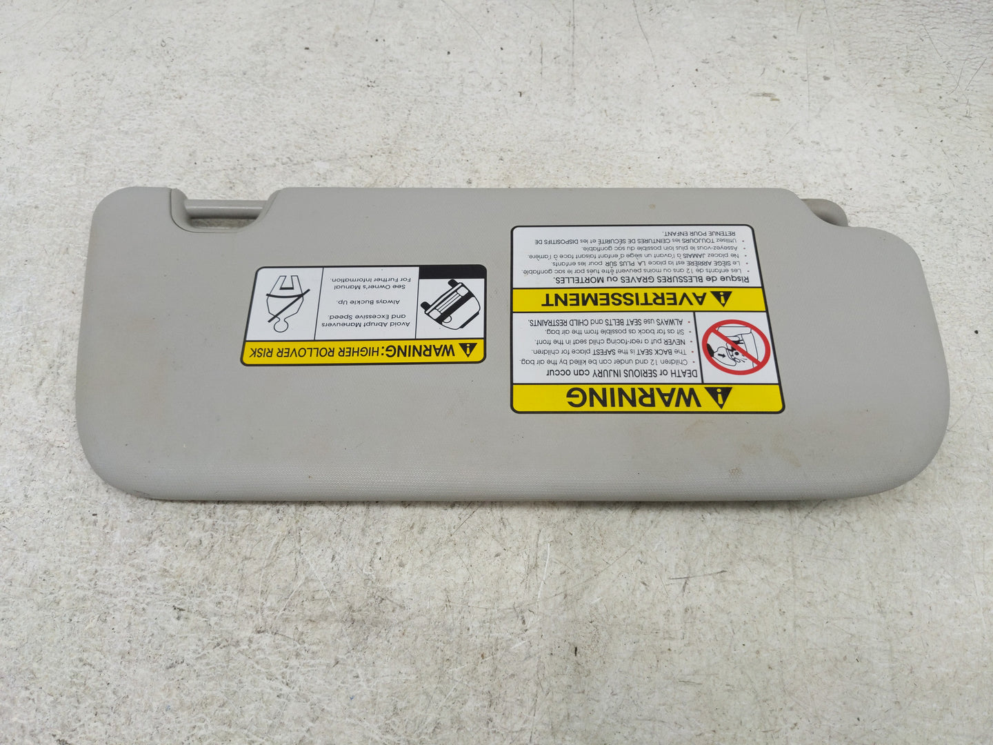 2014-2019 Kia Soul Sun Visor Shade Replacement Driver Left Mirror Fits Fits 2014 2015 2016 2017 2018 2019 OEM Used Auto Part