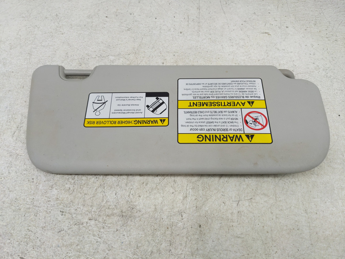 2014-2019 Kia Soul Sun Visor Shade Replacement Driver Left Mirror Fits Fits 2014 2015 2016 2017 2018 2019 OEM Used Auto Part