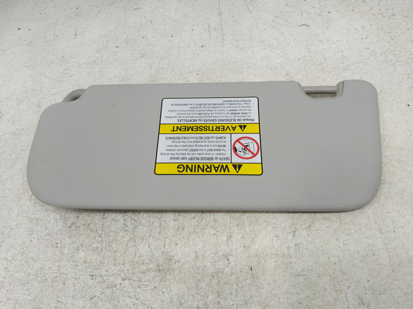 2014-2019 Kia Soul Sun Visor Shade Replacement Passenger Right Mirror Fits Fits 2014 2015 2016 2017 2018 2019 OEM Used Auto 