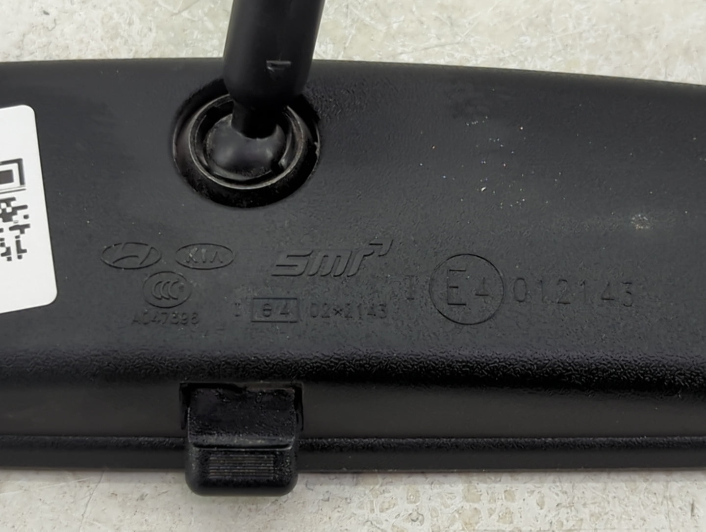 2010-2021 Kia Soul Interior Rear View Mirror Replacement OEM P/N:A047396 Fits OEM Used Auto Parts - Oemusedautoparts1.com