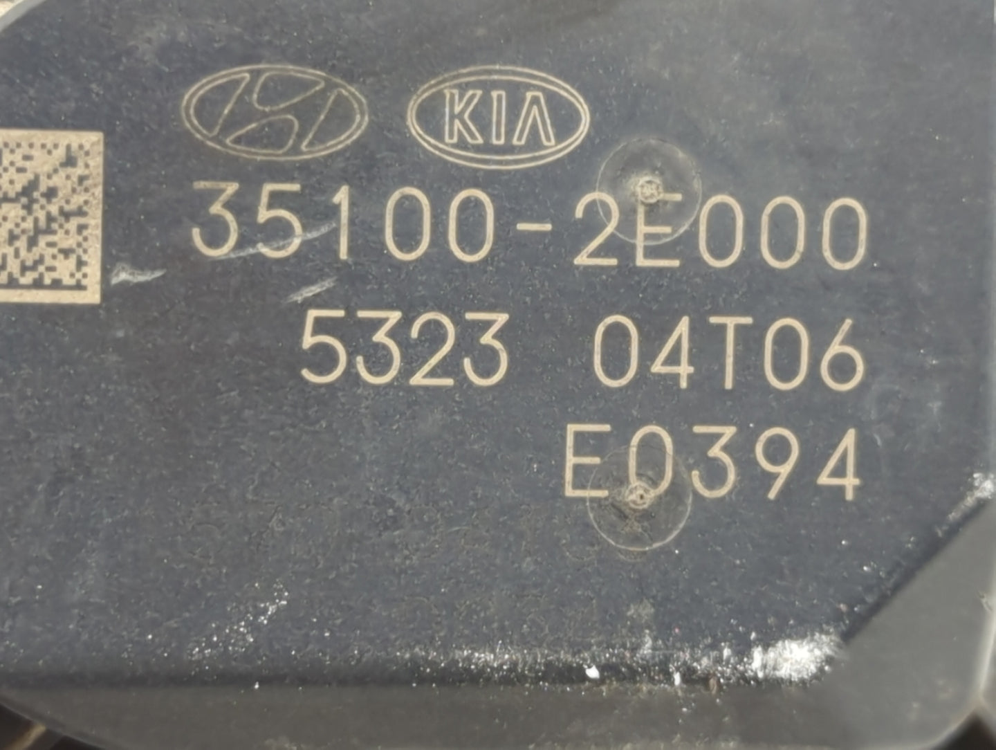2014-2019 Kia Soul Throttle Body P/N:35100-2E000 Fits Fits 2011 2012 2013 2014 2015 2016 2017 2018 2019 2020 2021 OEM Used A