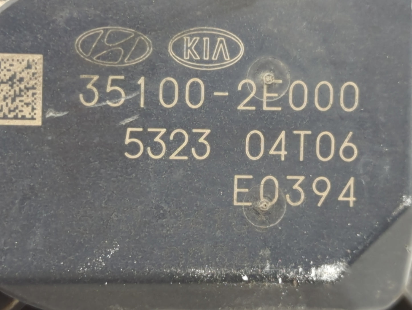 2014-2019 Kia Soul Throttle Body P/N:35100-2E000 Fits Fits 2011 2012 2013 2014 2015 2016 2017 2018 2019 2020 2021 OEM Used A