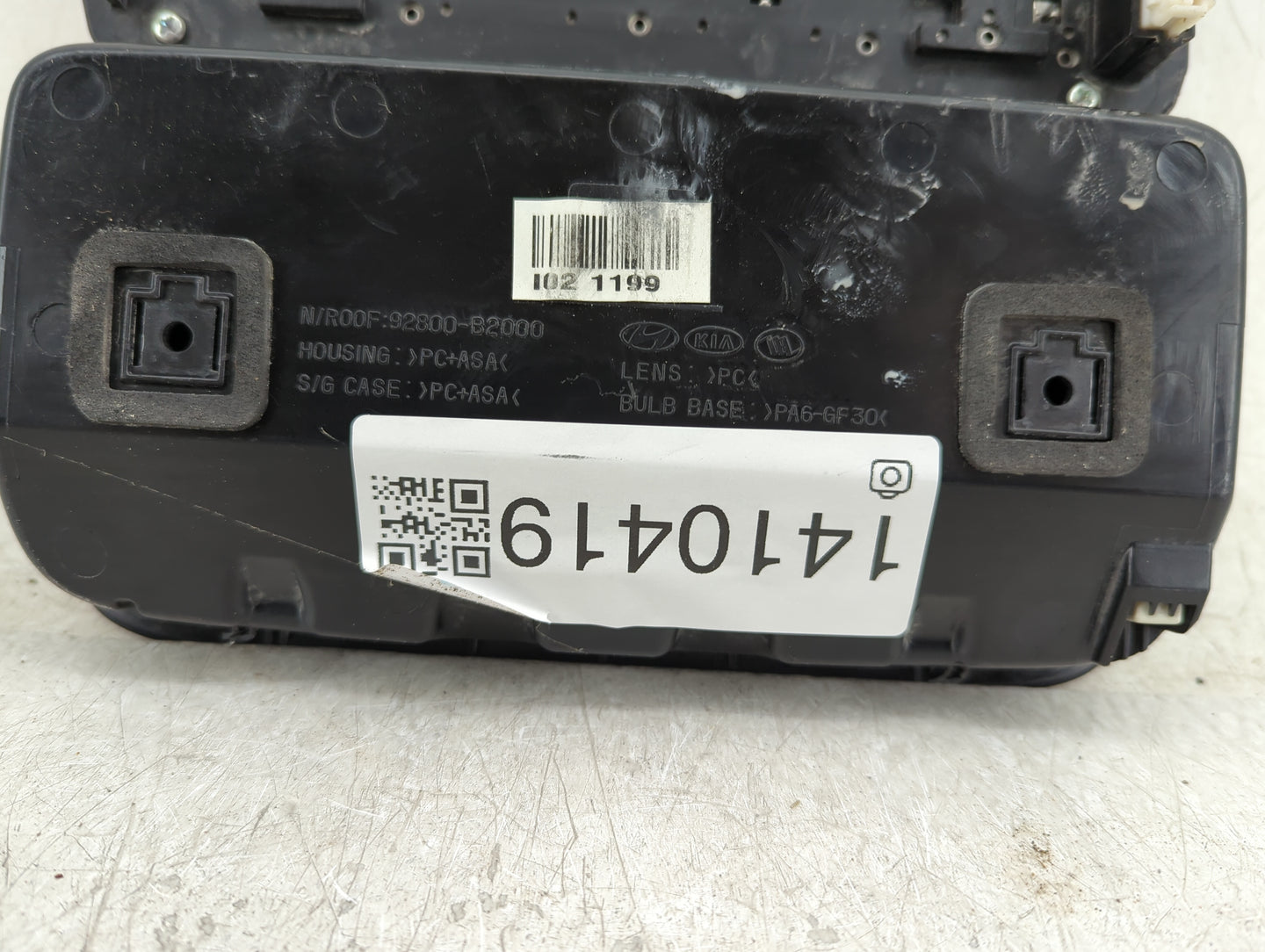2016 Kia Soul Overhead Roof Console - Oemusedautoparts1.com
