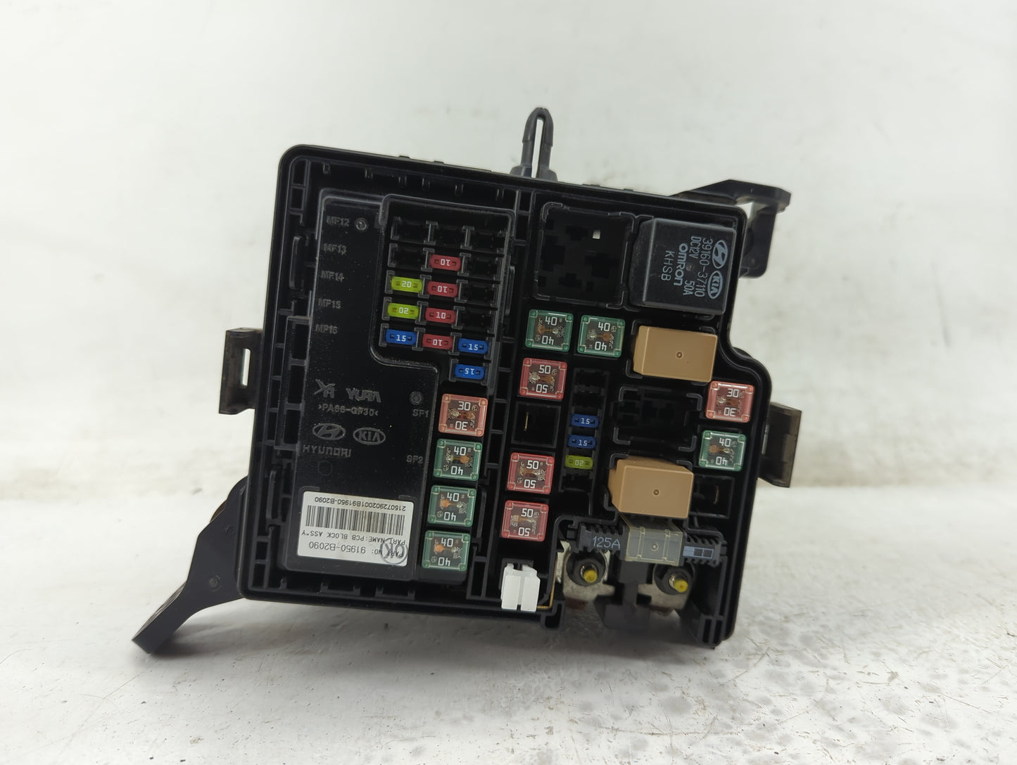 2016 Kia Soul Fusebox Fuse Box Panel Relay Module P/N:91950-B2280 Fits OEM Used Auto Parts - Oemusedautoparts1.com