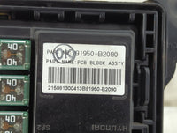 2016 Kia Soul Fusebox Fuse Box Panel Relay Module P/N:91950-B2090 Fits OEM Used Auto Parts - Oemusedautoparts1.com