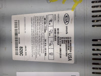 2014-2016 Kia Soul Radio AM FM Cd Player Receiver Replacement P/N:96180-B2200CA Fits Fits 2014 2015 2016 OEM Used Auto Parts