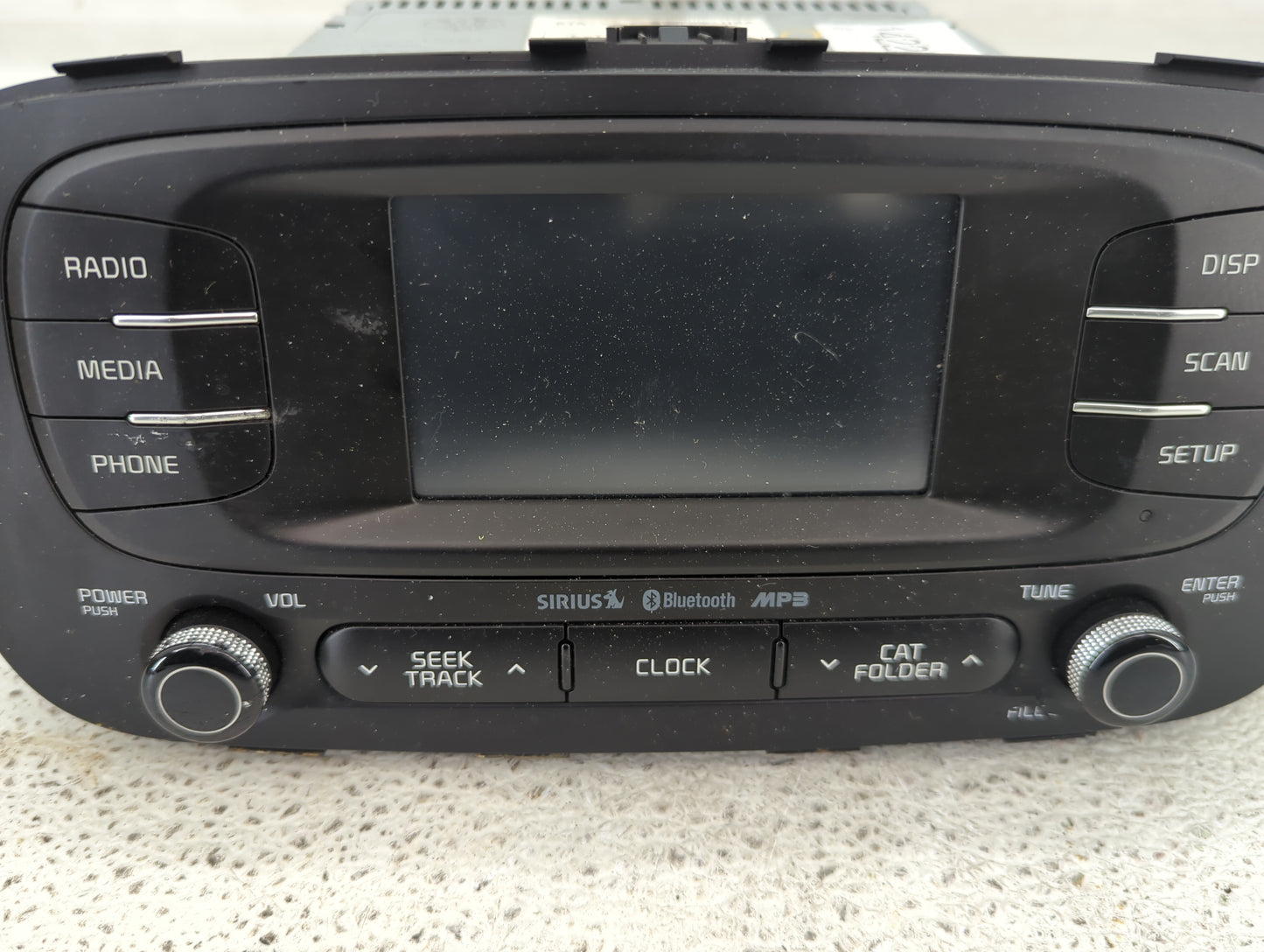 2014-2016 Kia Soul Radio AM FM Cd Player Receiver Replacement P/N:96180-B2200CA AMBA1B2AN Fits Fits 2014 2015 2016 OEM Used 