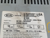 2014-2016 Kia Soul Radio AM FM Cd Player Receiver Replacement P/N:96180-B2200CA AMBA1B2AN Fits Fits 2014 2015 2016 OEM Used 