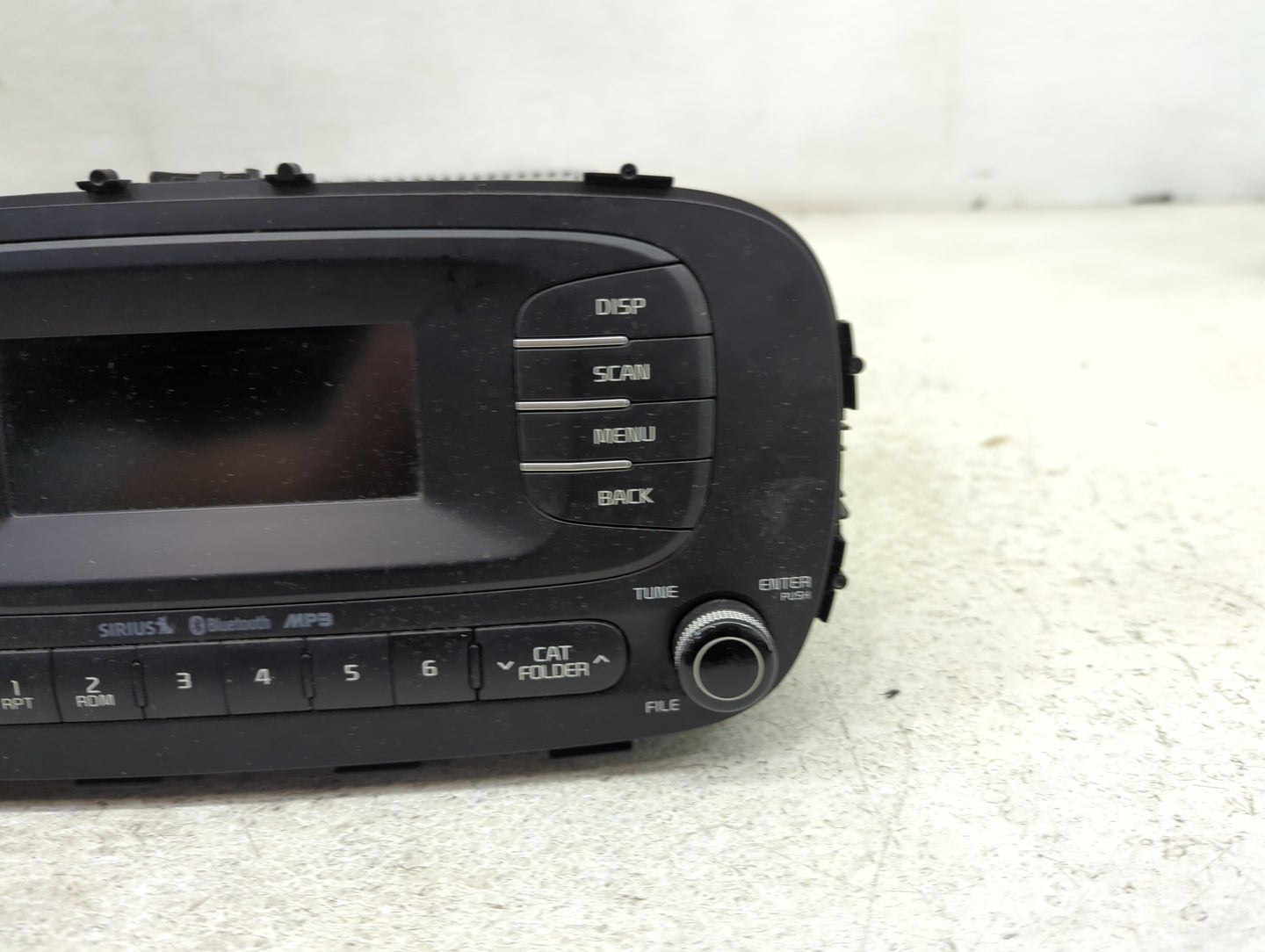 2015-2016 Kia Soul Radio AM FM Cd Player Receiver Replacement P/N:96170-B2090CA 96180-B2200CA Fits Fits 2015 2016 OEM Used A
