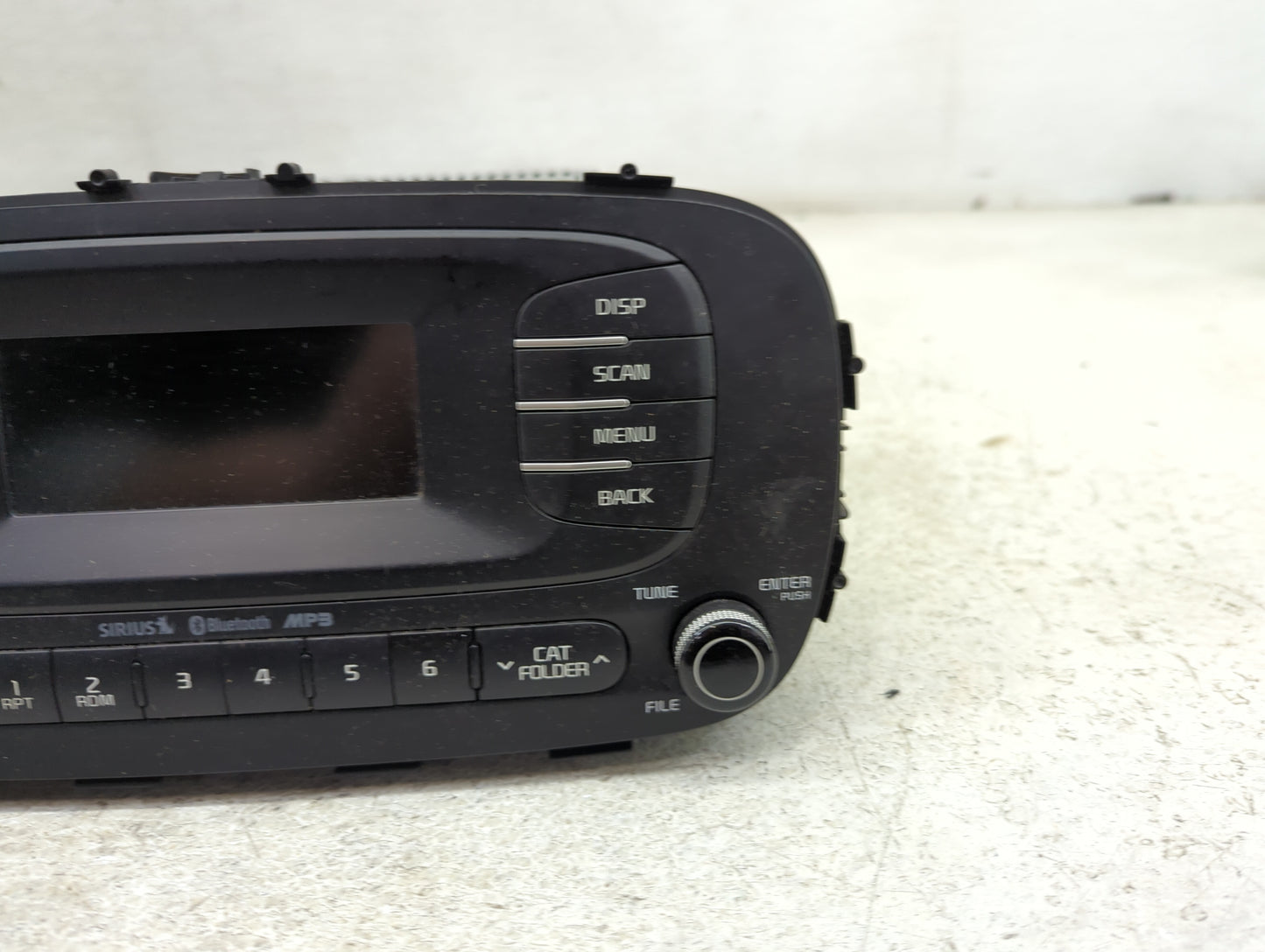 2015-2016 Kia Soul Radio AM FM Cd Player Receiver Replacement P/N:96170-B2090CA 96180-B2200CA Fits Fits 2015 2016 OEM Used A