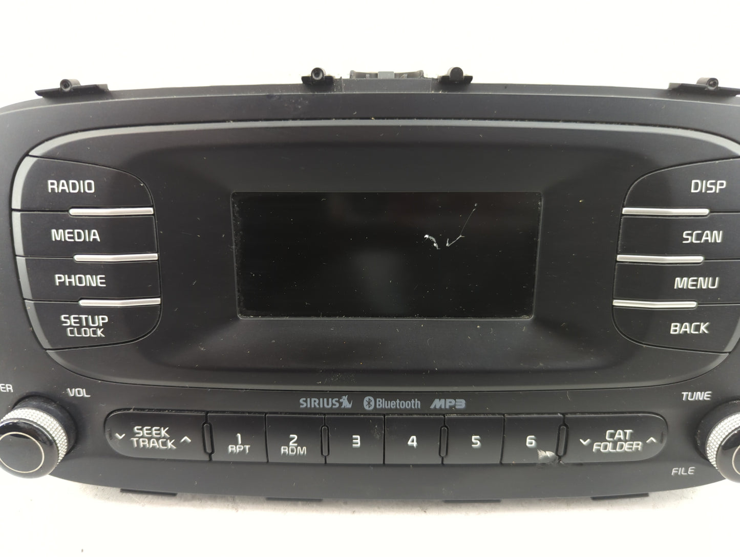 2014-2016 Kia Soul Radio AM FM Cd Player Receiver Replacement P/N:96170-B2090CA Fits Fits 2014 2015 2016 OEM Used Auto Parts