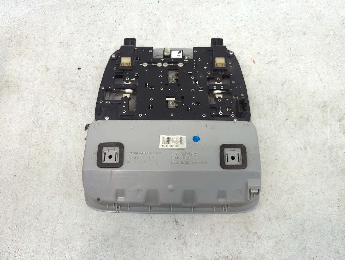2016 Kia Soul Overhead Roof Console - Oemusedautoparts1.com