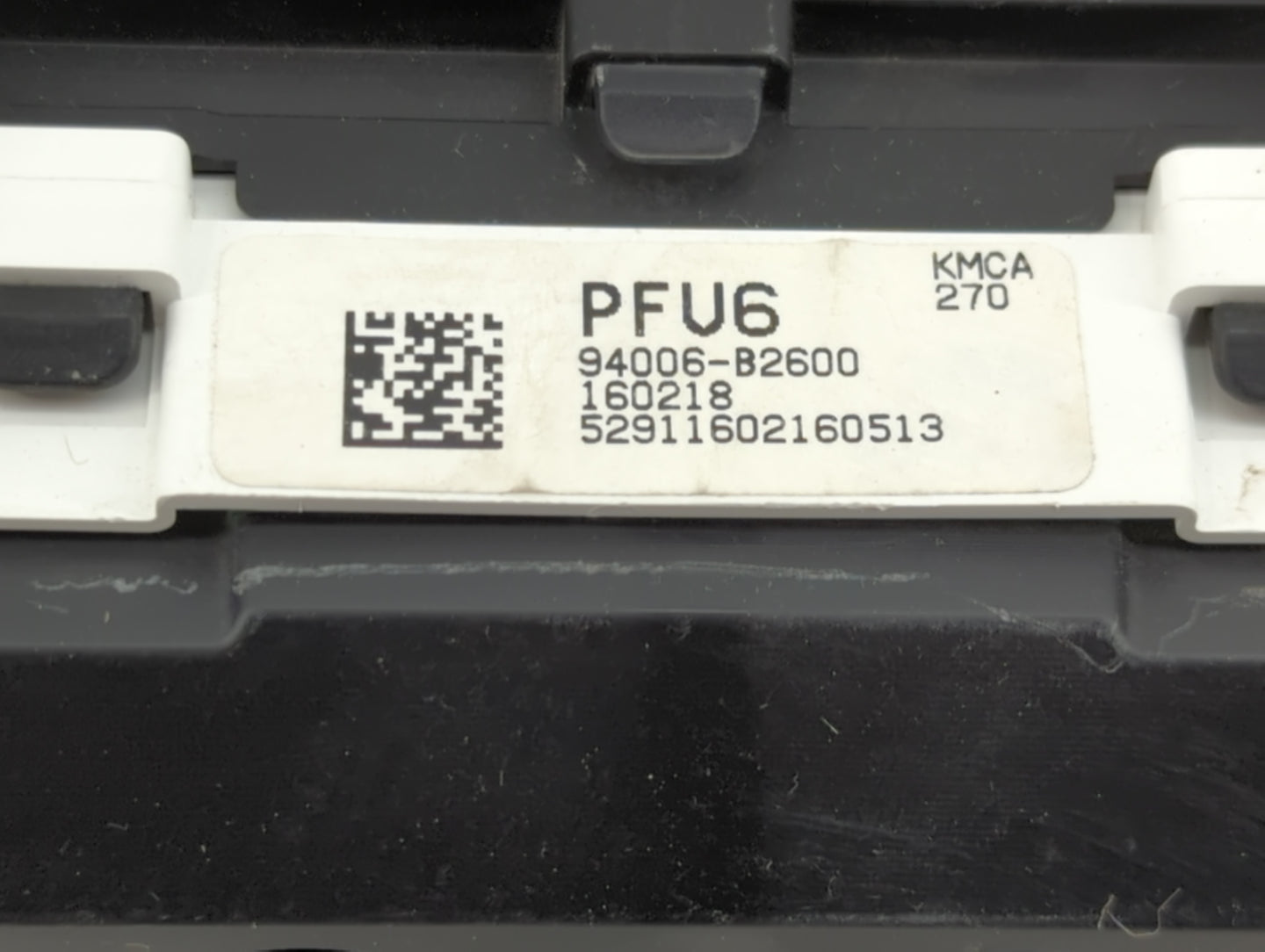 2016 Kia Soul Instrument Cluster Speedometer Gauges P/N:94006-B2600 Fits OEM Used Auto Parts - Oemusedautoparts1.com