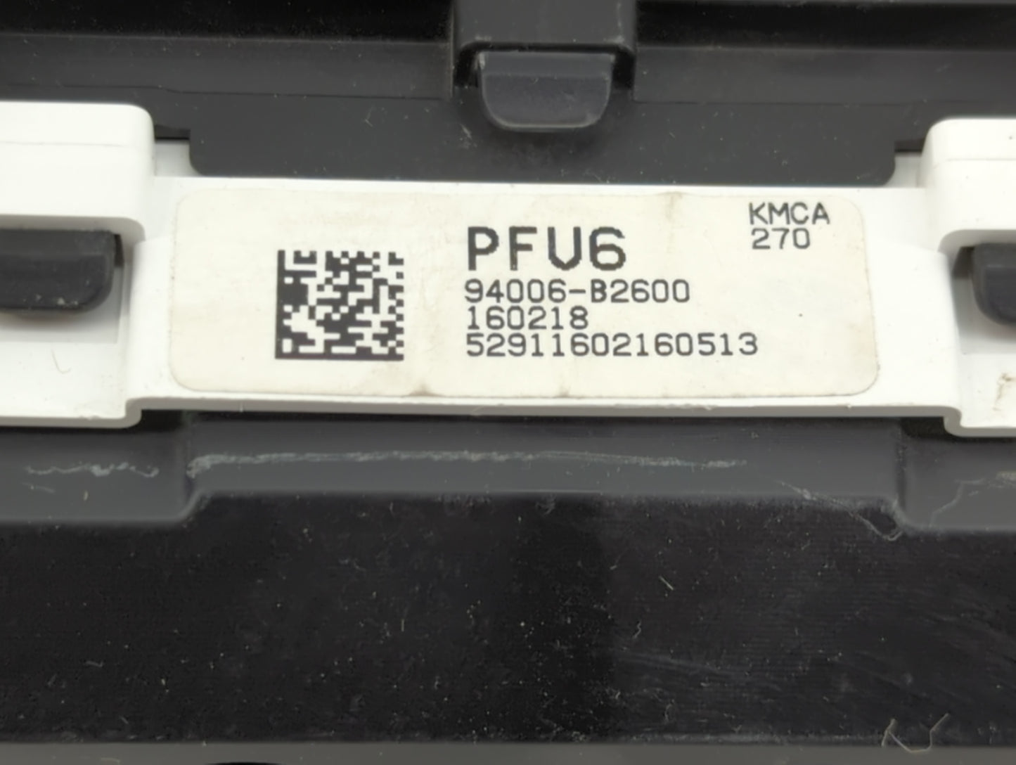 2016 Kia Soul Instrument Cluster Speedometer Gauges P/N:94006-B2600 Fits OEM Used Auto Parts - Oemusedautoparts1.com