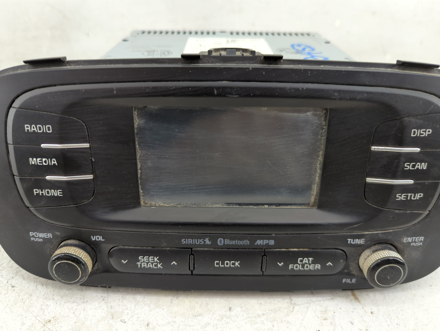 2015-2016 Kia Soul Radio AM FM Cd Player Receiver Replacement P/N:96180-B2200CA AMBA1B2AN, TQ8-AMBA1B2AN Fits Fits 2015 2016