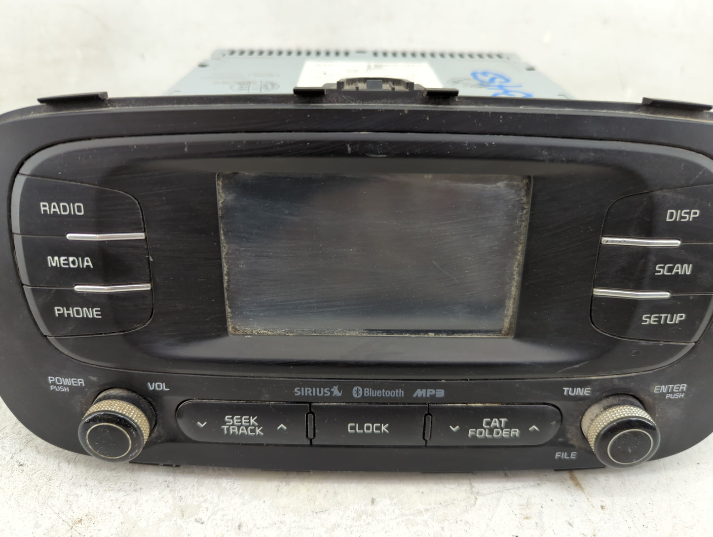 2015-2016 Kia Soul Radio AM FM Cd Player Receiver Replacement P/N:96180-B2200CA AMBA1B2AN, TQ8-AMBA1B2AN Fits Fits 2015 2016