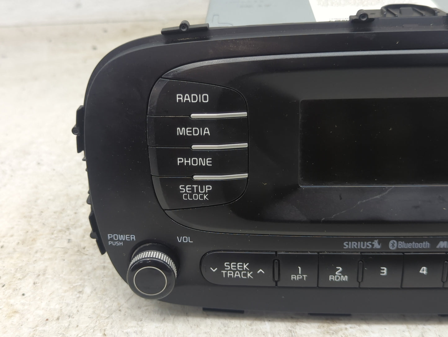 2014-2016 Kia Soul Radio AM FM Cd Player Receiver Replacement P/N:96170-B2090CA Fits Fits 2014 2015 2016 OEM Used Auto Parts
