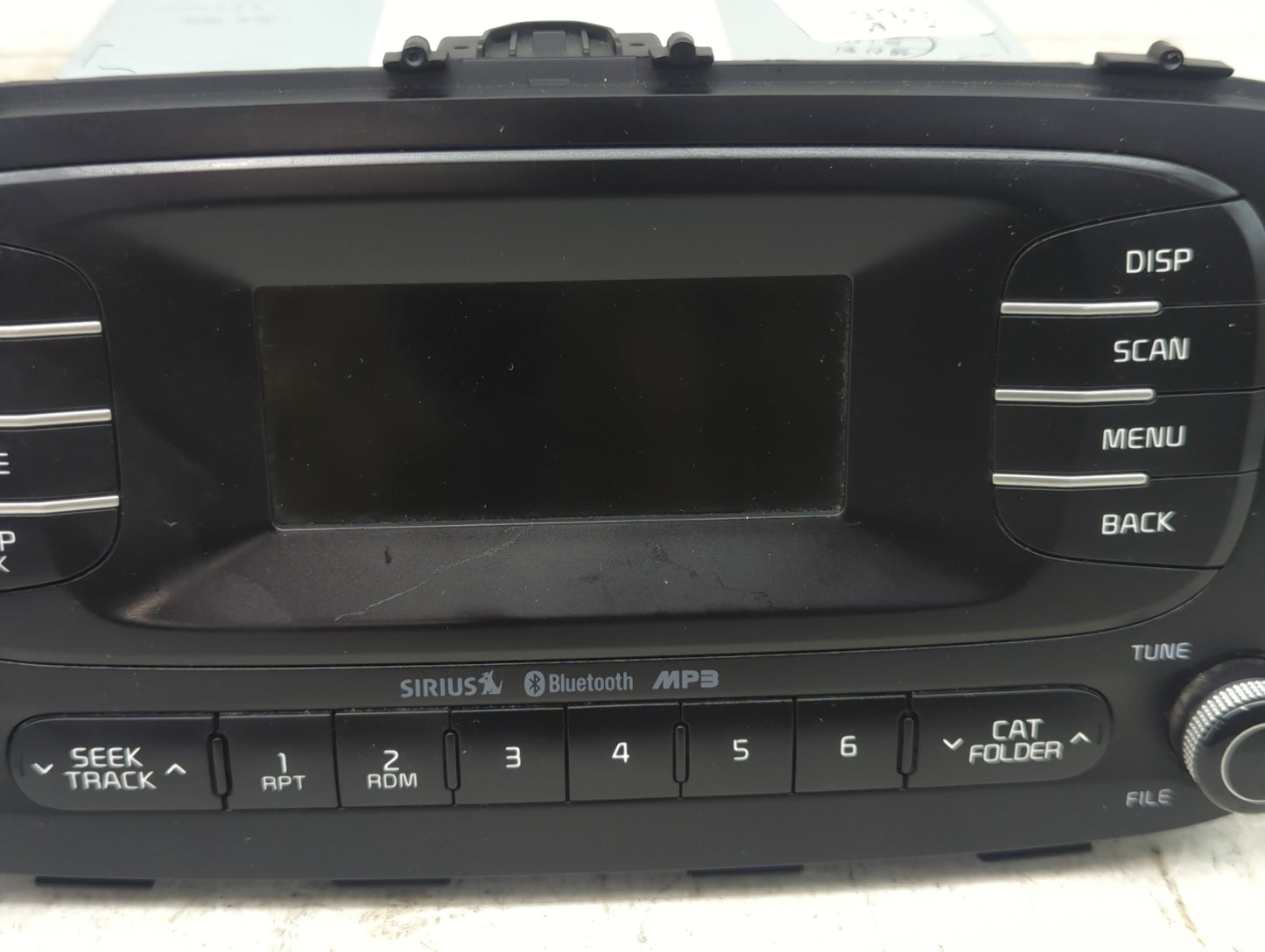 2014-2016 Kia Soul Radio AM FM Cd Player Receiver Replacement P/N:96170-B2090CA Fits Fits 2014 2015 2016 OEM Used Auto Parts