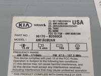2014-2016 Kia Soul Radio AM FM Cd Player Receiver Replacement P/N:96170-B2090CA Fits Fits 2014 2015 2016 OEM Used Auto Parts