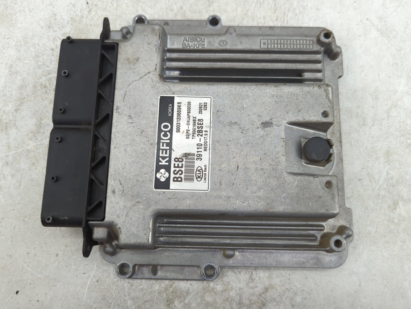 2016 Kia Soul PCM Engine Control Computer ECU ECM PCU OEM P/N:39110-2BSE8 9003120669KB, GQPS-GNU6PS00C00, TPS0G16NB3 Fits OE