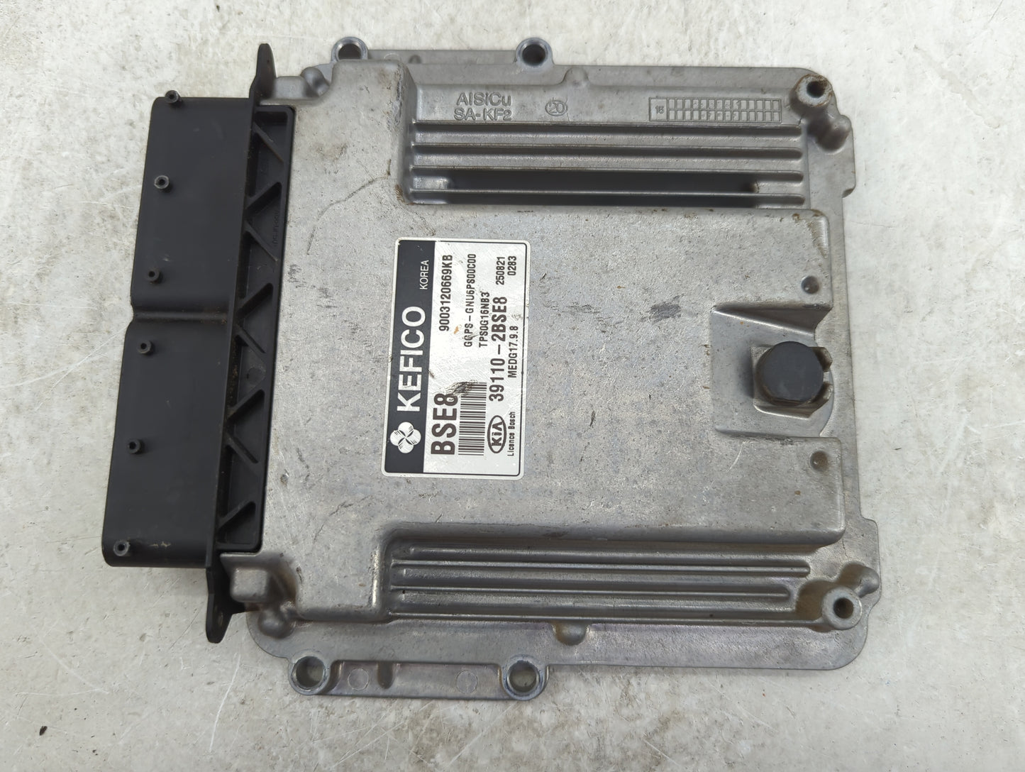 2016 Kia Soul PCM Engine Control Computer ECU ECM PCU OEM P/N:39110-2BSE8 9003120669KB, GQPS-GNU6PS00C00, TPS0G16NB3 Fits OE