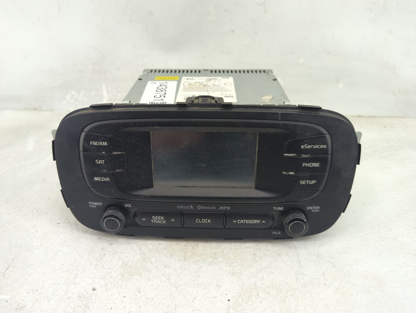 2014-2016 Kia Soul Radio AM FM Cd Player Receiver Replacement P/N:96160-B2020CA 96160B2020CA, ACBA0B2AN Fits Fits 2014 2015 