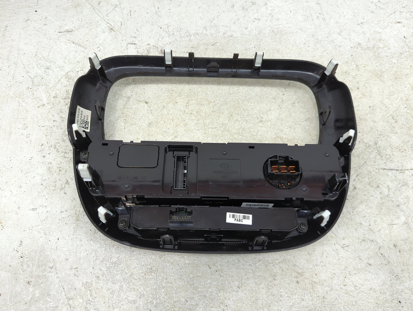 2014-2016 Kia Soul Climate Control Module Temperature AC/Heater Replacement Fits Fits 2014 2015 2016 OEM Used Auto Parts - O