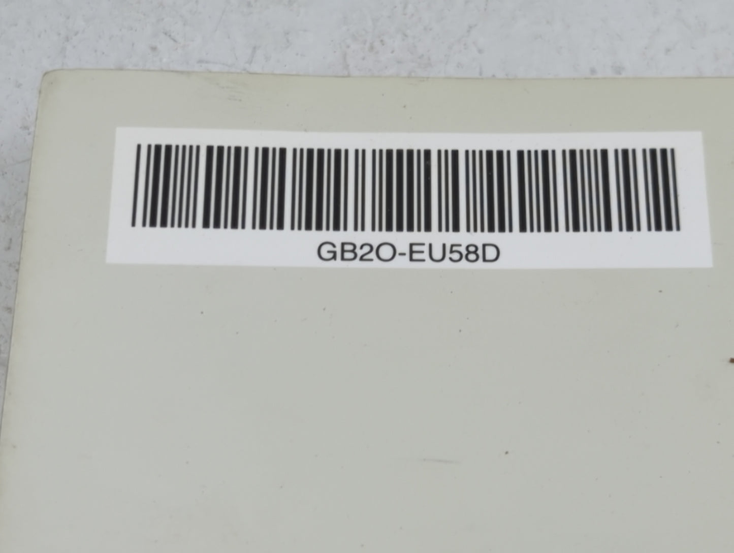 2016 Kia Soul Owners Manual Book Guide P/N:GB2O-EU58D OEM Used Auto Parts - Oemusedautoparts1.com