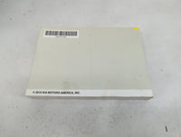 2016 Kia Soul Owners Manual Book Guide P/N:GB2O-EU58D OEM Used Auto Parts - Oemusedautoparts1.com