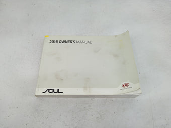compare product 2016 Kia Soul Owners Manual Book Guide P/N:GB2O-EU61G OEM Used Auto Parts