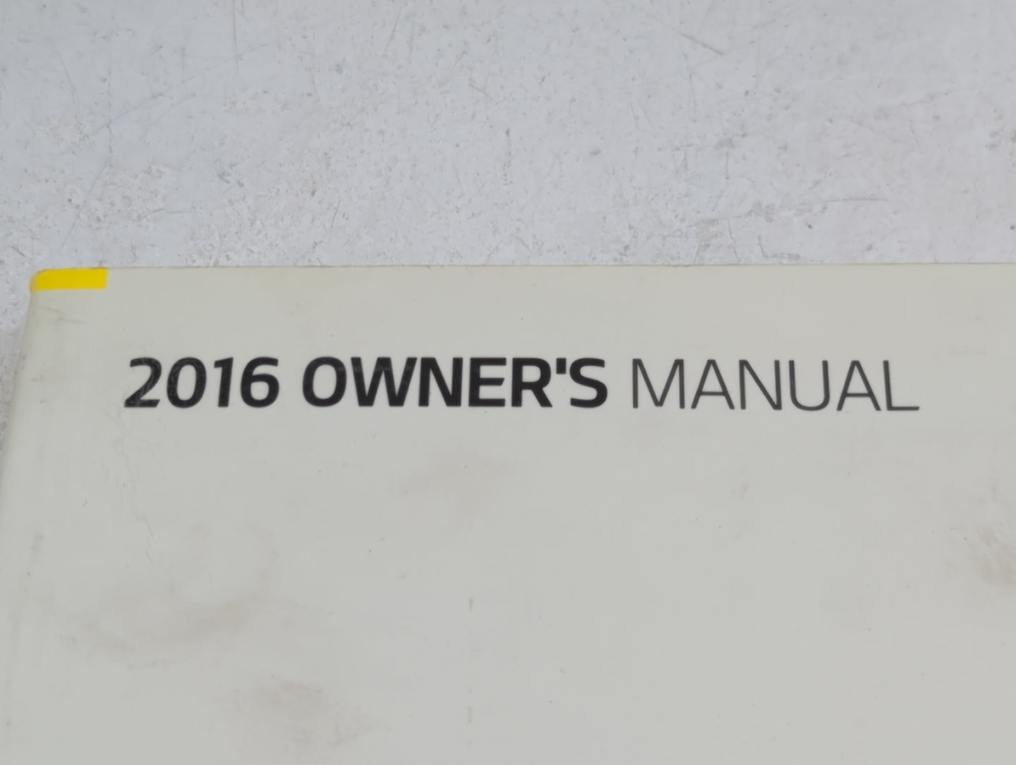 2016 Kia Soul Owners Manual Book Guide P/N:GB2O-EU61G OEM Used Auto Parts - Oemusedautoparts1.com