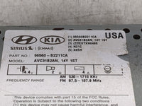 2014-2016 Kia Soul Radio AM FM Cd Player Receiver Replacement P/N:96560-B2211CA AVC31B2AN, D3965 51050 Fits Fits 2014 2015 2