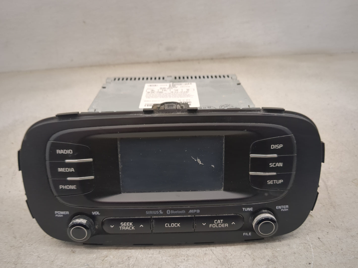 2015-2016 Kia Soul Radio AM FM Cd Player Receiver Replacement P/N:96180-B2200CA AMBA1B2AN Fits Fits 2015 2016 OEM Used Auto 