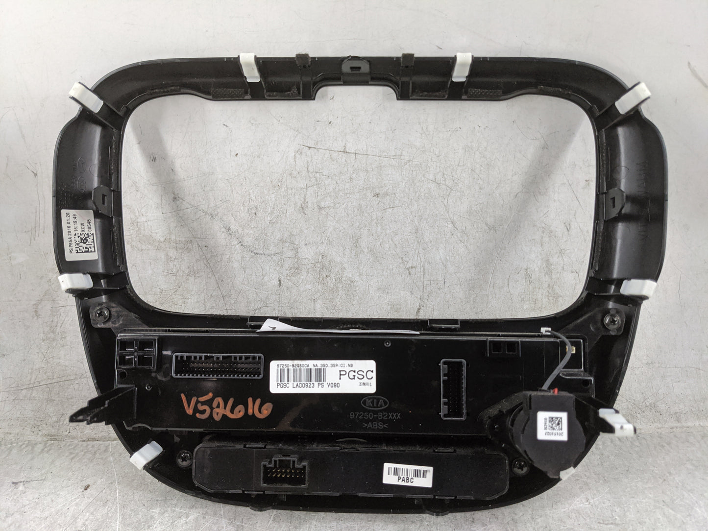 2014-2016 Kia Soul Climate Control Module Temperature AC/Heater Replacement P/N:97250-B2GS0CA 97250-B2XXX Fits Fits 2014 201