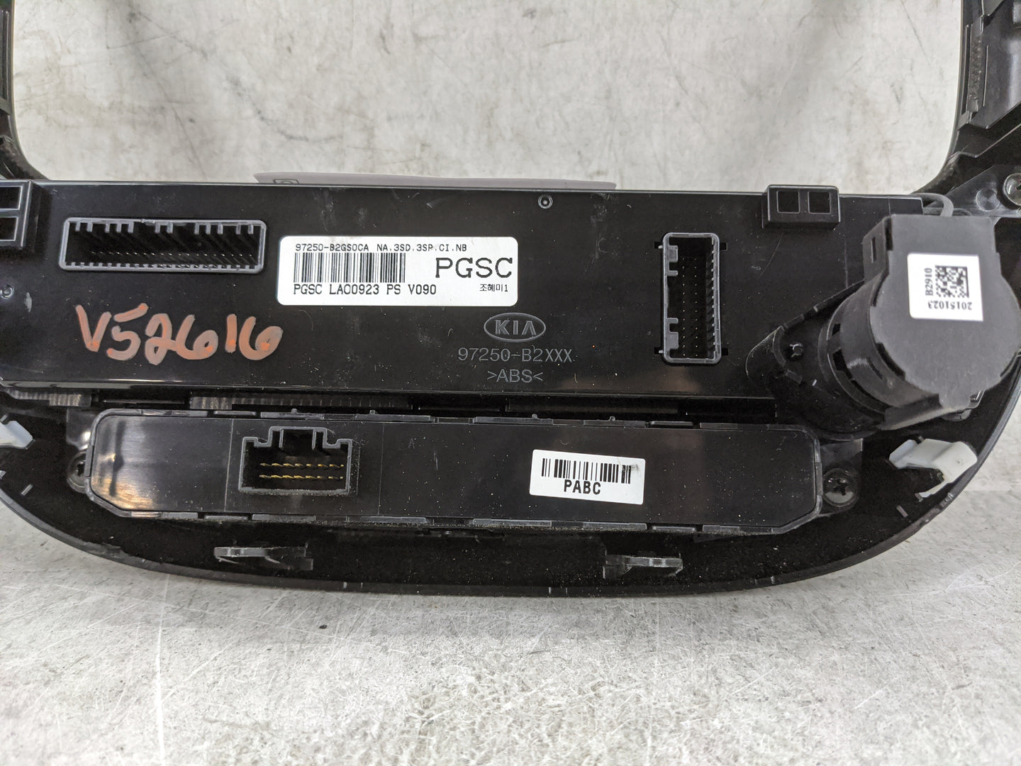 2014-2016 Kia Soul Climate Control Module Temperature AC/Heater Replacement P/N:97250-B2GS0CA 97250-B2XXX Fits Fits 2014 201