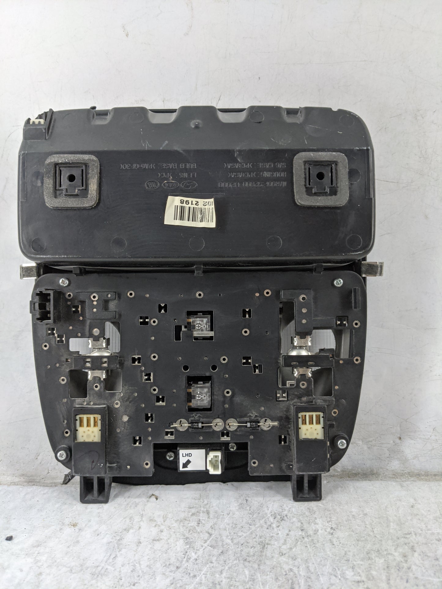 2014-2019 Kia Soul Overhead Roof Console 1478370 - Oemusedautoparts1.com