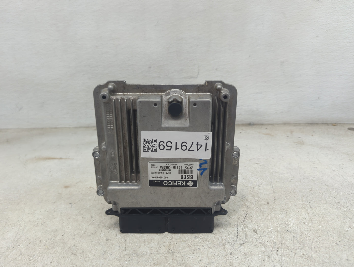 2016 Kia Soul PCM Engine Control Computer ECU ECM PCU OEM P/N:39110-2BSE8 9003120669KC Fits OEM Used Auto Parts - Oemusedaut