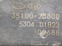 2012-2019 Kia Soul Throttle Body P/N:35100-2B300 5304 01B22 Fits Fits 2012 2013 2014 2015 2016 2017 2018 2019 OEM Used Auto 