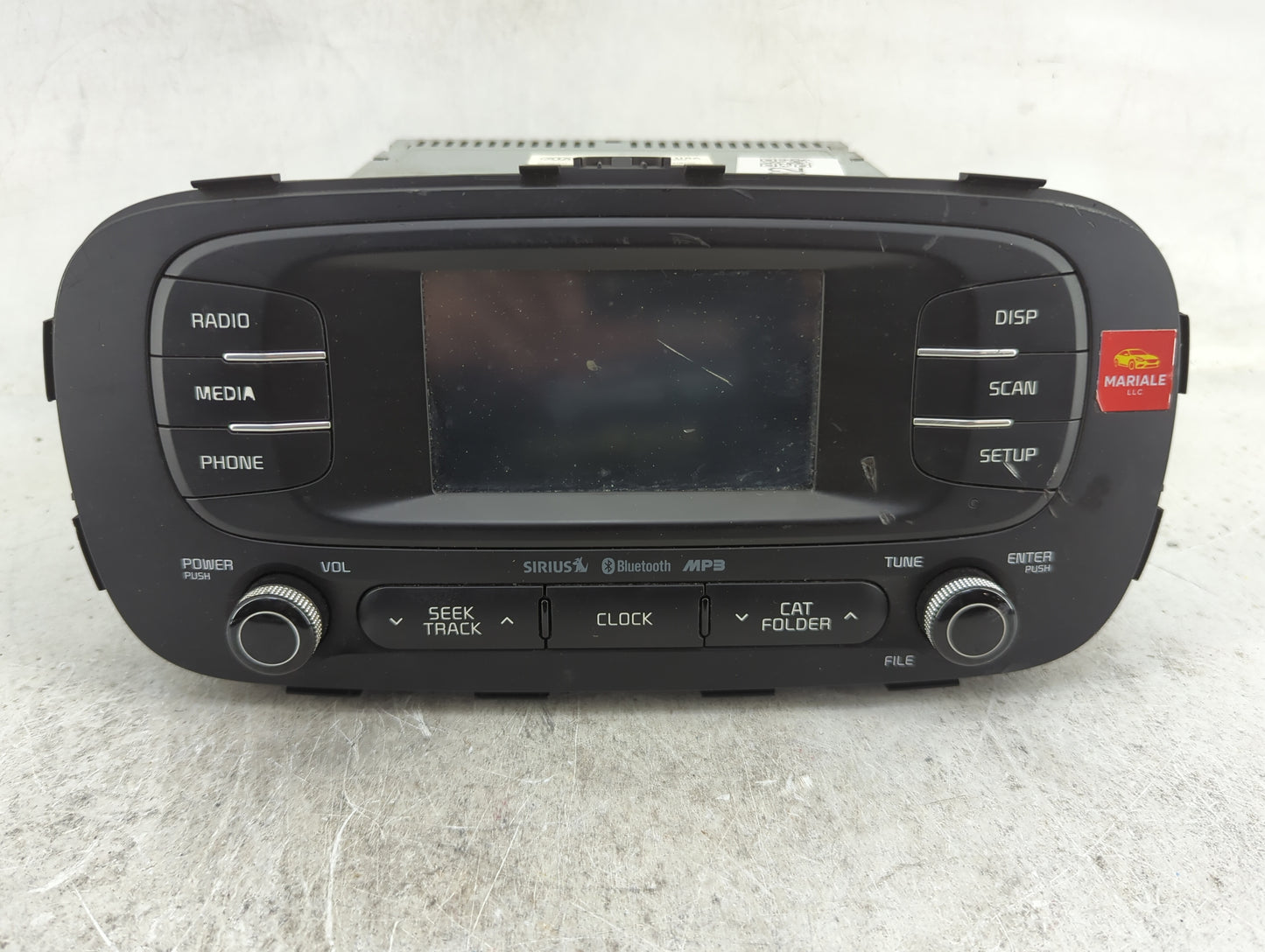 2014-2016 Kia Soul Radio AM FM Cd Player Receiver Replacement P/N:96180-B2200CA AMBA1B2AN, TQ8-AMBA1B2AN Fits Fits 2014 2015