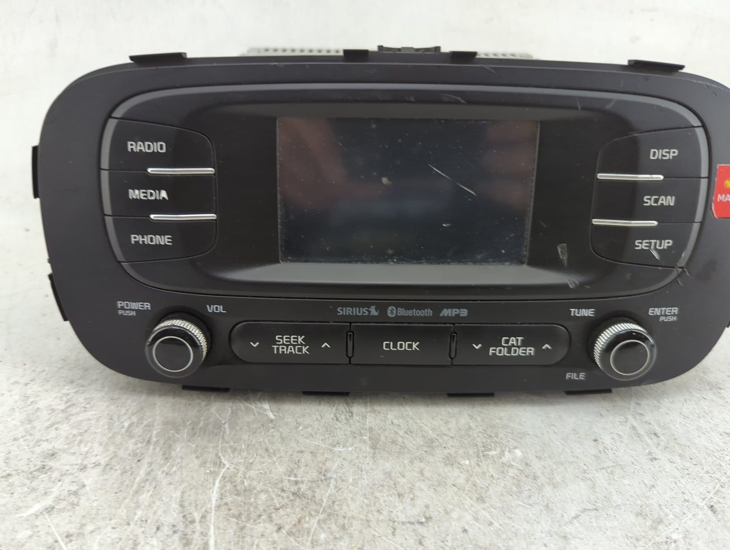2014-2016 Kia Soul Radio AM FM Cd Player Receiver Replacement P/N:96180-B2200CA AMBA1B2AN, TQ8-AMBA1B2AN Fits Fits 2014 2015