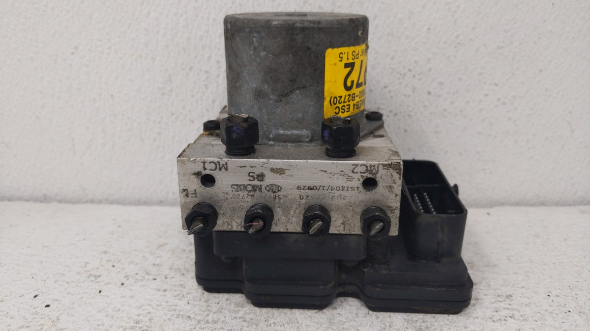 2016 Kia Soul Anti-Lock Brake ABS Pump Module Actuator OEM P/N:58900-B2720 B2589-22520 Fits OEM Used Auto Parts - Oemusedaut