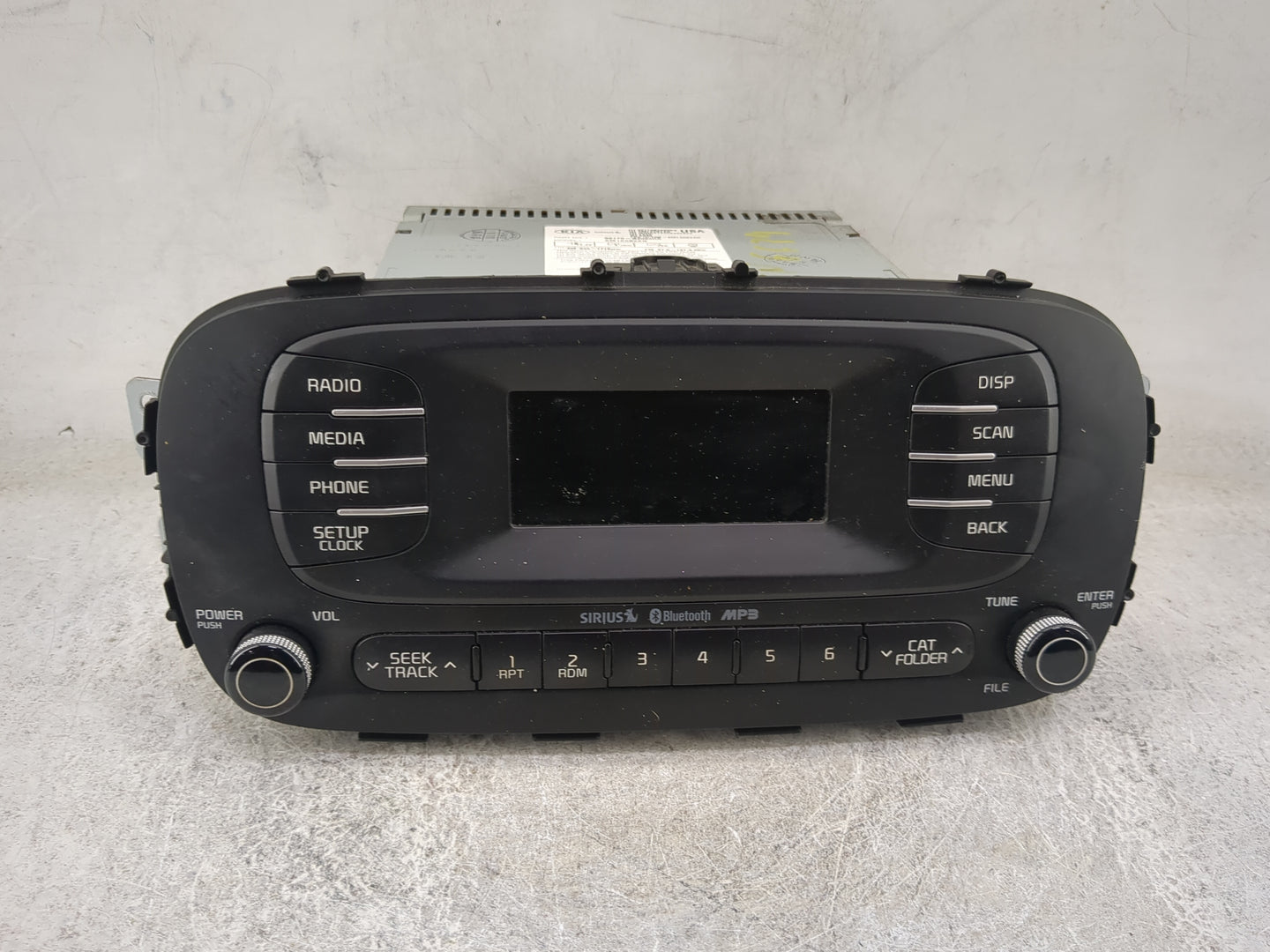 2014-2016 Kia Soul Radio AM FM Cd Player Receiver Replacement P/N:96170-B2090CA AM1A0B2AN, TQ8-AM1A0B2AN Fits Fits 2014 2015
